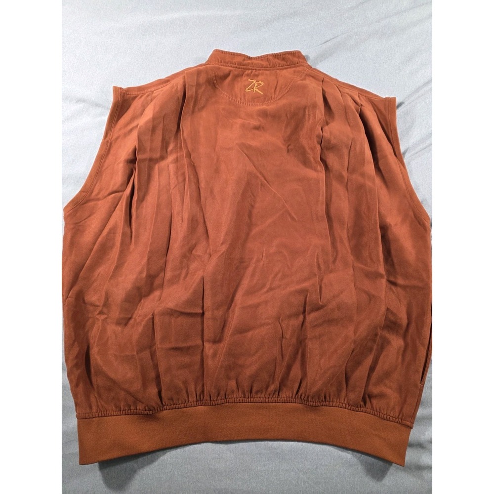 Zero Restriction Microsuede Pullover Vest Rusty R… - image 8